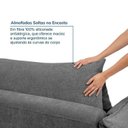 Ver mais imagens de Conjunto Sofá 240cm e Puff Comfy CabeCasa MadeiraOriginals