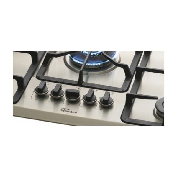 KIT 5 MANIPULADOR PRETO FOGÃO COOKTOP FISCHER PREMIUM 5B - 4