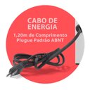 Ver mais imagens de Toalheiro Térmico Alumínio Portátil 8 Barras Clássico Bivolt