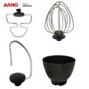 Ver imagem 1 de Conjunto de Batedor com Bacia para Batedeira Planetária Arno 4 Peças