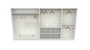 Ver imagem 3 de Kit Closet Ou Loja Armário Colmeia Cabideiro M16 100% Mdf