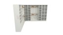 Ver imagem 2 de Kit Closet Modulado Armário Colmeia Cabideiro Canto M18