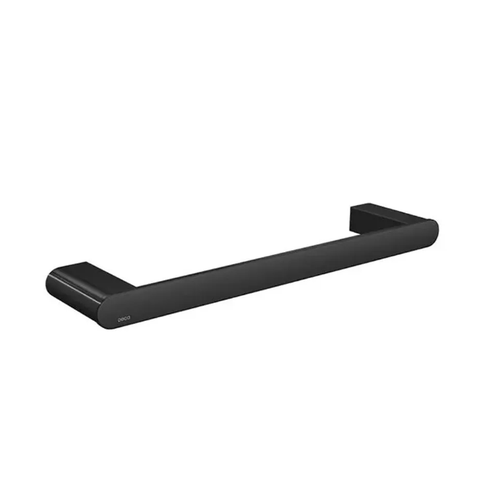 Porta Toalha Versa Black Matte 30cm - Deca Deca Metais