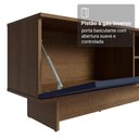 Ver imagem 6 de Rack para Tv até 80 Polegadas 218 Cm 2 Portas Rustic/azul Vik Madesa