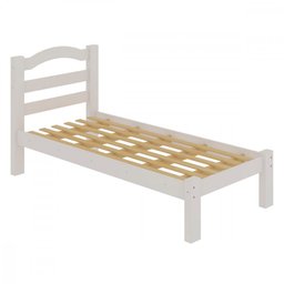 Cama Solteiro Robusta - MDF - 88cm - Design Moderno Arauna - 4