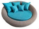 Ver imagem 1 de Chaise de Corda Náutica, Cadeira Grande para Jardim, Chaise de Corda, Cadeira de Corda