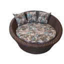 Ver imagem 1 de Cadeira Redonda de Fibra para Varanda, Sofá Grande para Area, Poltrona Redonda para Jardim