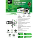 Ver imagem 2 de Suporte Tv Articulado 55 a 90 A02v8xl Elg Telas Gigantes