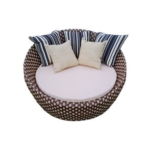 Cadeira Redonda para Jardim, Sofá Grande Parta a Varanda, Cadeira Grande de Jardim, Chaise, Ratan,