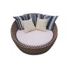 Cadeira Redonda para Jardim, Sofá Grande Parta a Varanda, Cadeira Grande de Jardim, Chaise, Ratan, - 1