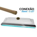 Ver imagem 4 de Cascata Para Piscina 60cm De Embutir Bico Inox Com Led Rgb