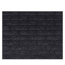 Ver imagem 1 de Kit 10 Un/ Espuma 3d - Tijolo Rústico - Preto