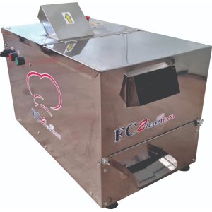 Garapeira de Cana Elétrica Luxo em Inox FC140 (Moenda) 220v - FC2