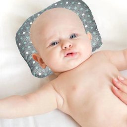 Suporte de Cabeca Almofadinha infantil KaBaby Cinza - 3