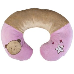 Suporte Pescoço suporte cabeça Pequeno Urso Rosa Kababy