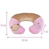 Suporte Pescoço suporte cabeça Pequeno Urso Rosa Kababy - 3