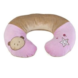 Suporte Pescoço suporte cabeça Pequeno Urso Rosa Kababy - 4
