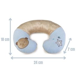 Suporte Pescoço suporte cabeça Pequeno Urso Azul Kababy - 3