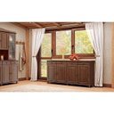 Ver imagem 3 de Balcao 4 Portas 4 Gavetas Madeira Maciça 8929 Rubi Cafe Fnt