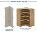 Ver imagem 3 de Módulo de Canto Reto 120 Frame CabeCasa MadeiraOriginals