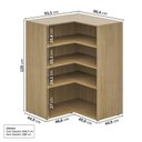 Ver imagem 4 de Módulo de Canto Reto 120 Frame CabeCasa MadeiraOriginals