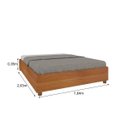 Ver imagem 3 de Cama Box Casal Queen Mônaco - Tcil Móveis - Cinamomo