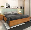 Ver imagem 1 de Cama Box Casal Queen Mônaco - Tcil Móveis - Cinamomo