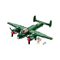 Blocos de Montar Cubic WWII Avião Bombardeio 311 Peças Multikids - BR1483 - 3