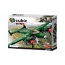 Blocos de Montar Cubic WWII Avião Bombardeio 311 Peças Multikids - BR1483 - 2