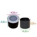 Ver imagem 2 de Mini Luminária Embutir LED 0,3W 2700K Ip66 St1626