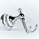Ver imagem 2 de Kit Banheiro Metal Cromado Vintage Retrô Luxo Europa 6 peças