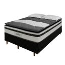 Ver imagem 1 de Cama Box Queen + Colchão Molas Pocket Topazio Turquia 158x198x61cm