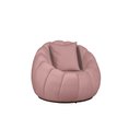 Ver imagem 1 de Poltrona Decorativa Concha C/almofada Veludo Rosa - Montanaris Decor