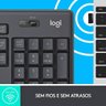 Combo Teclado e Mouse Sem Fio Pilhas Inclusas Logitech MK295 Silent Touch ABNT2 / com Ç - 3