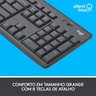 Combo Teclado e Mouse Sem Fio Pilhas Inclusas Logitech MK295 Silent Touch ABNT2 / com Ç - 2