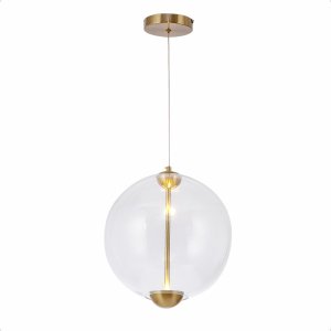 Luminária Pendente Lumier 7w 30cm 3000k Dourado Lumier Bivolt