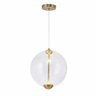 Luminária Pendente Lumier 7w 30cm 3000k Dourado Lumier Bivolt - 1