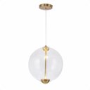 Ver imagem 1 de Luminária Pendente Lumier 7w 30cm 3000k Dourado Lumier Bivolt