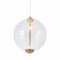 Luminária Pendente Lumier 7w 30cm 3000k Dourado Lumier Bivolt - 3