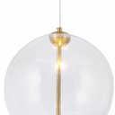 Ver imagem 7 de Luminária Pendente Lumier 7w 30cm 3000k Dourado Lumier Bivolt