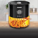 Ver imagem 2 de Airfryer Arno Ultra Mecânica Preta Ufyp Cor Preto