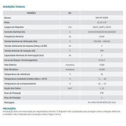Disjuntor Din Tr3Ka Bipolar C 10A Tramontina - 3