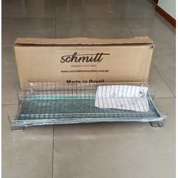 Escorredor De Louças Aéreo Inox Armário Bandeja 87cm Schmitt - 3