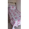 Cobre Leito Dupla Face Infantil Solteiro 2pçs Estampado:rosa Claro - 1