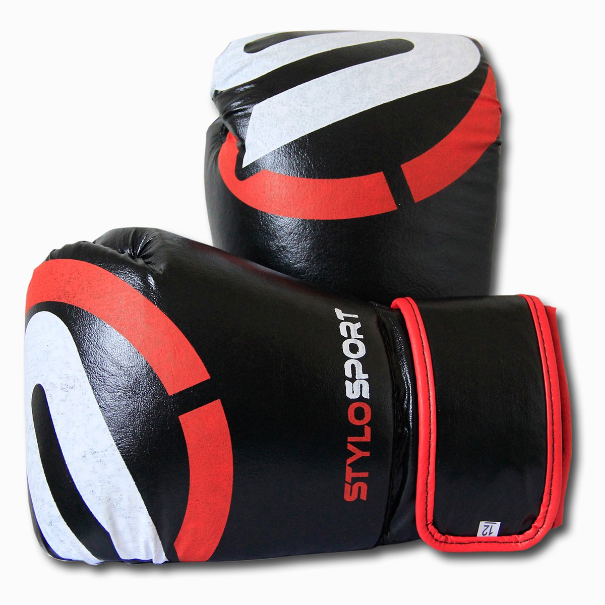 Luva Muay Thai Boxe Treino Profissional Stylo + Bandagem Elástica - 6