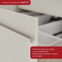 Ver imagem 7 de Balcão Pia 01 Porta 04 Gavetas 120cm 100% MDF Fineze Bege/Areia HP