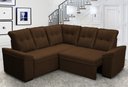 Ver imagem 1 de Sofá Canto London Suede Velut - King House