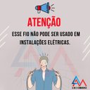 Ver imagem 3 de Fio Bicolor Paralelo Preto e Vermelho 100 Mtr Cabo 2x4,00mm