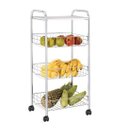 Ver imagem 1 de Fruteira Tripla com Tampo de Madeira Desmontável Grande