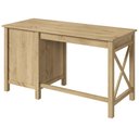 Ver imagem 6 de Escrivaninha em Madeira Maciça com 4 Gavetas Marrom Antique